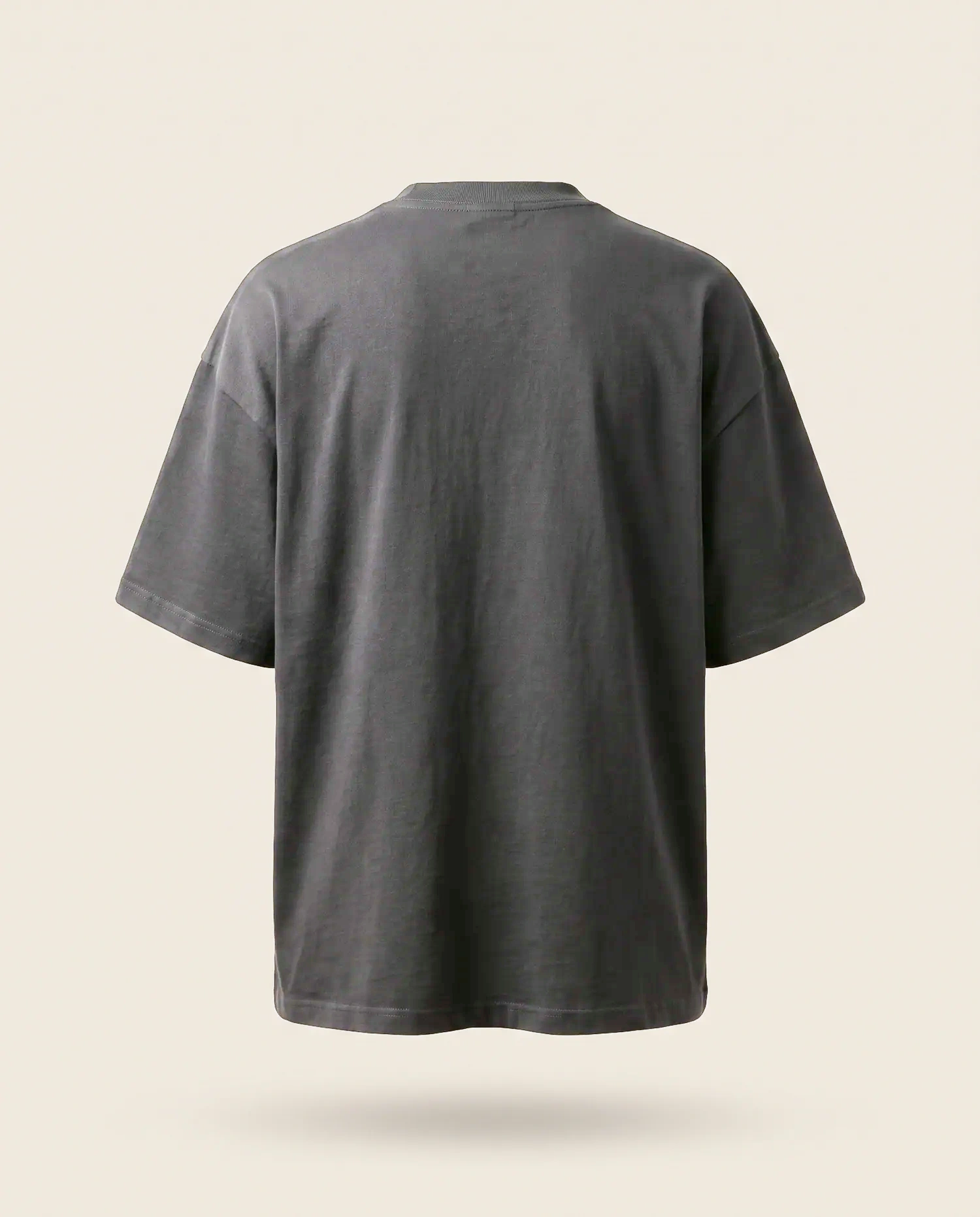 Heavy Tee in Charcoal, back